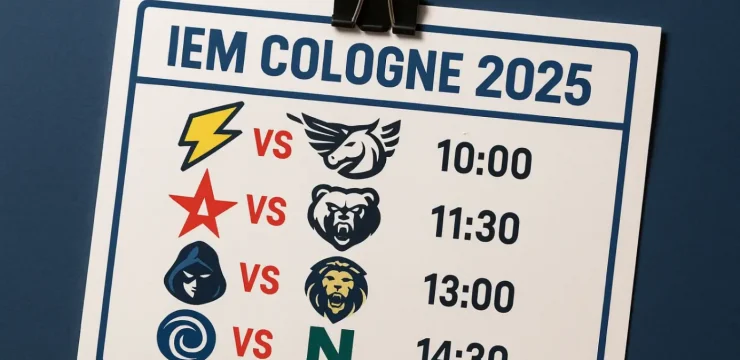 CS2 IEM Cologne 2025: расписание, прогнозы и ставки