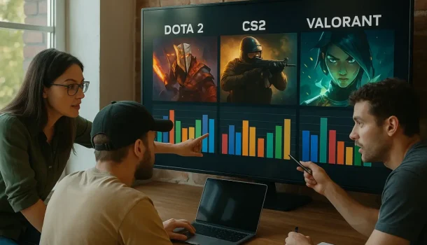 Анализ мете в Dota 2, CS2 и Valorant перед главными турнирами 2025 года