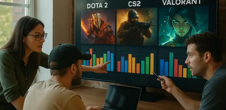 Анализ мете в Dota 2, CS2 и Valorant перед главными турнирами 2025 года