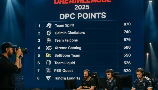 DreamLeague 2025: DPC-очки, топ‑8 команд и борьба за слот на The International
