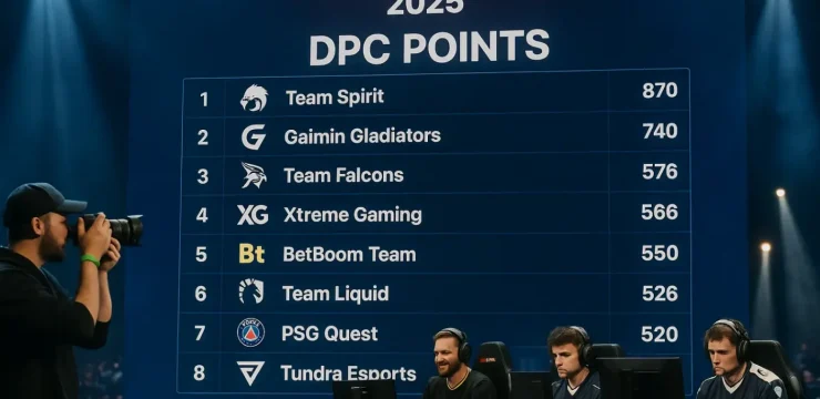 DreamLeague 2025: DPC-очки, топ‑8 команд и борьба за слот на The International