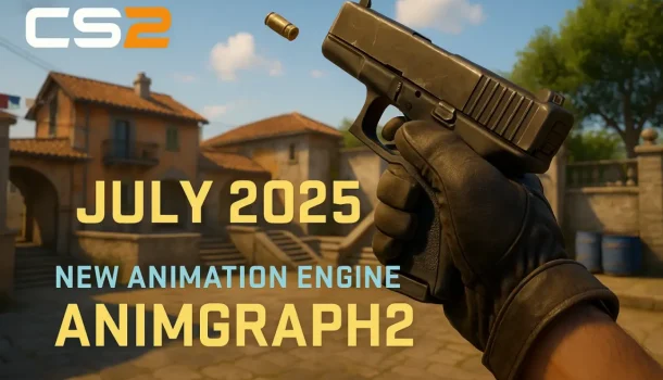 Патч CS2 июль 2025: новый движок AnimGraph2, исправления карт и улучшение звука