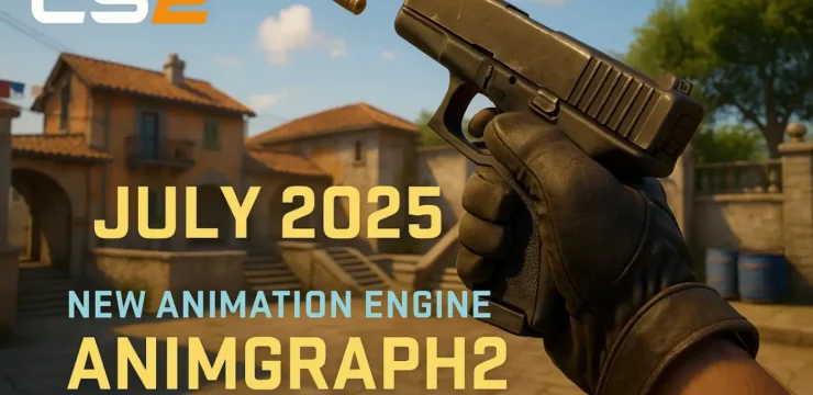 Патч CS2 июль 2025: новый движок AnimGraph2, исправления карт и улучшение звука